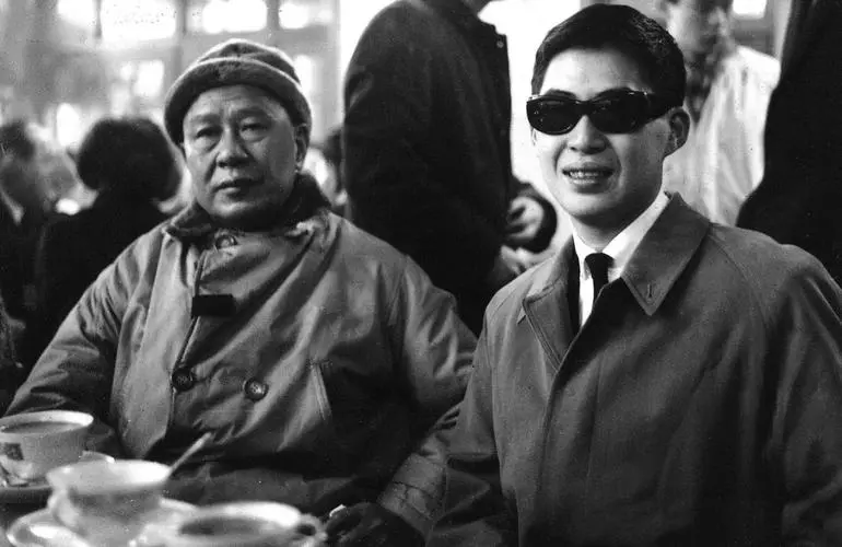 1963年，白先勇赴美之前，父亲白崇禧前来送行