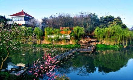 春开华岩湖
