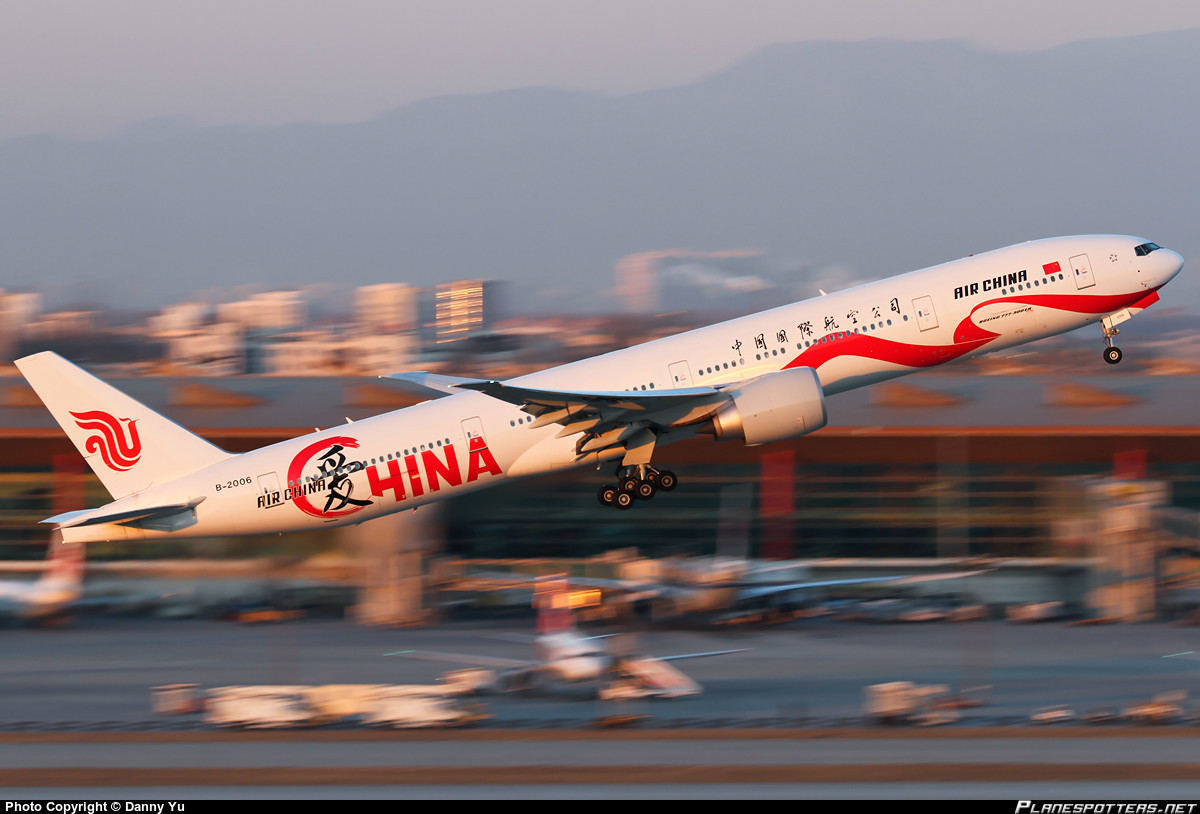 国航波音777-300ER（爱中国号）客机