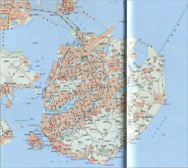 厦门城区地图