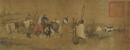 《苏李别意图》卷 