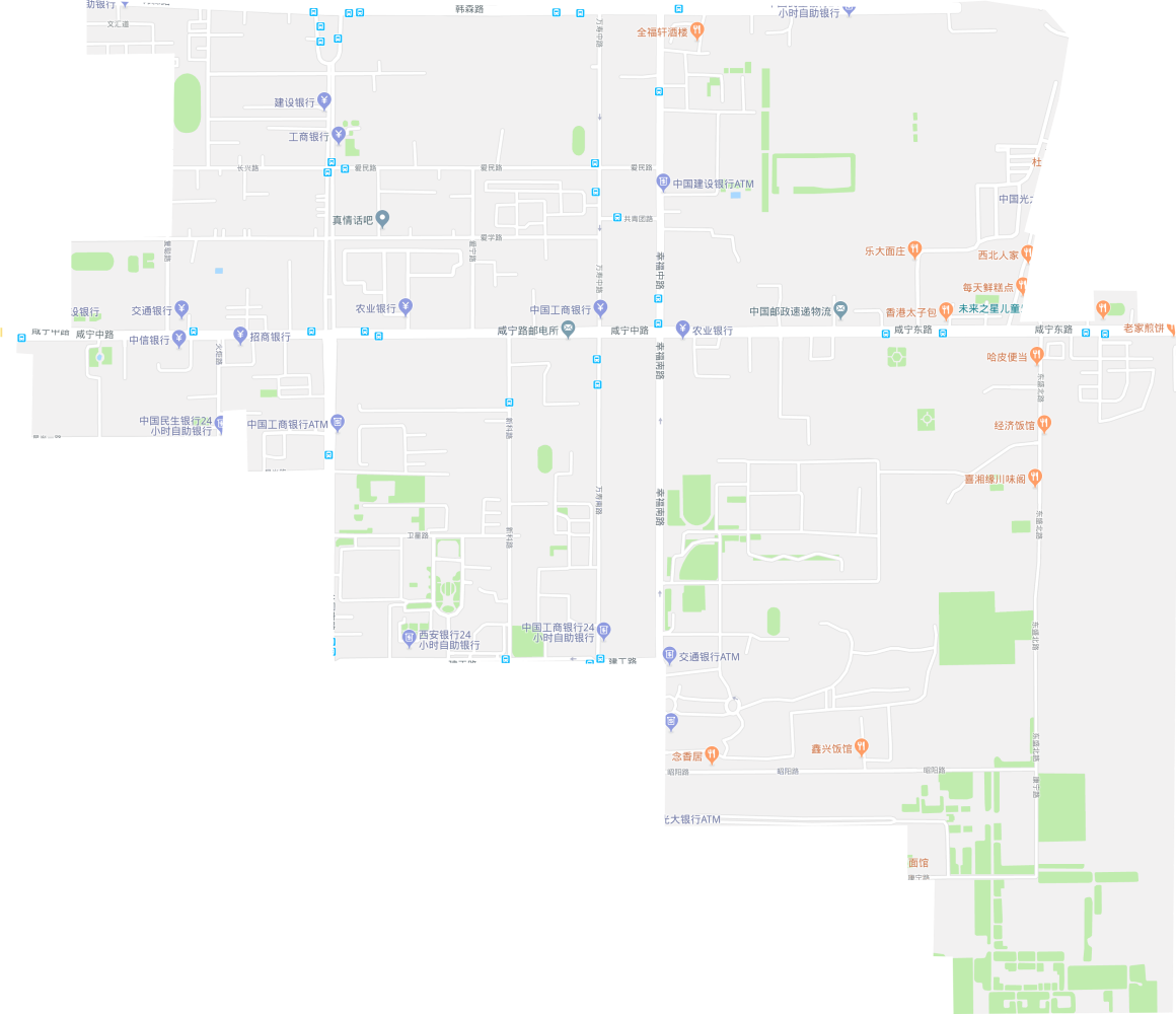 韩森寨街道电子地图