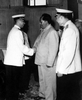 毛泽东主席接见张学思(1956年)