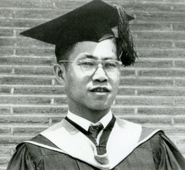 1950年6月王仁先生在美国西雅图华盛顿大学航空系获硕士学位