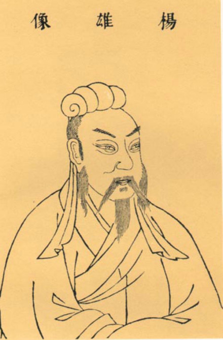 扬雄像 
