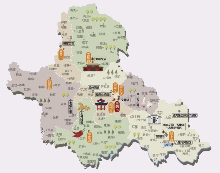 阜阳人文地图
