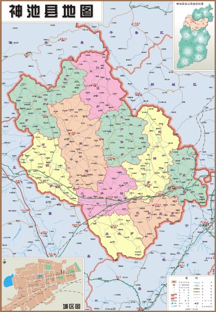  神池县地图