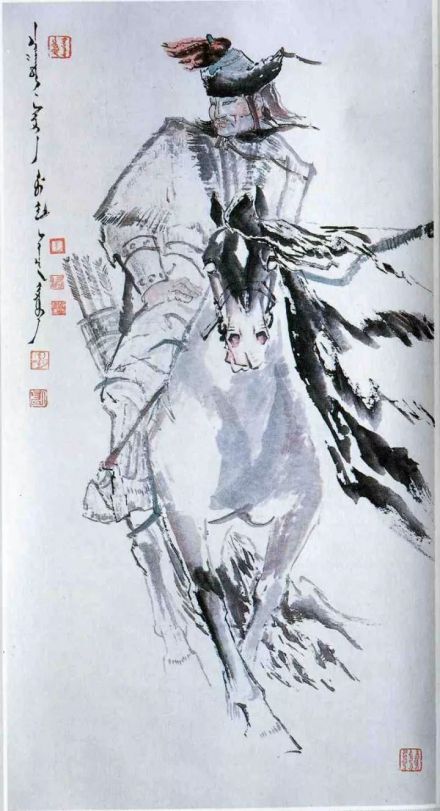 察合台画像（思沁创作） 