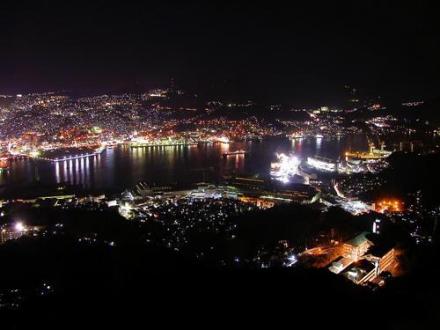 长崎县首府夜景图3 