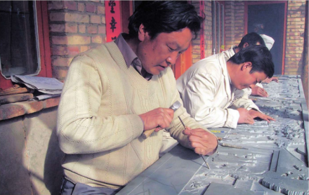 《红楼梦》大型洮砚雕刻