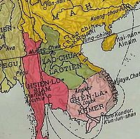 明占越南形势图