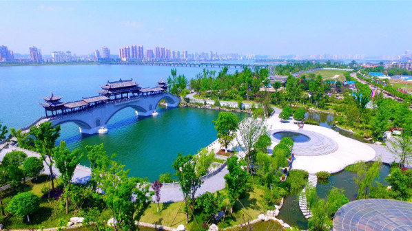 遂宁市城市风光