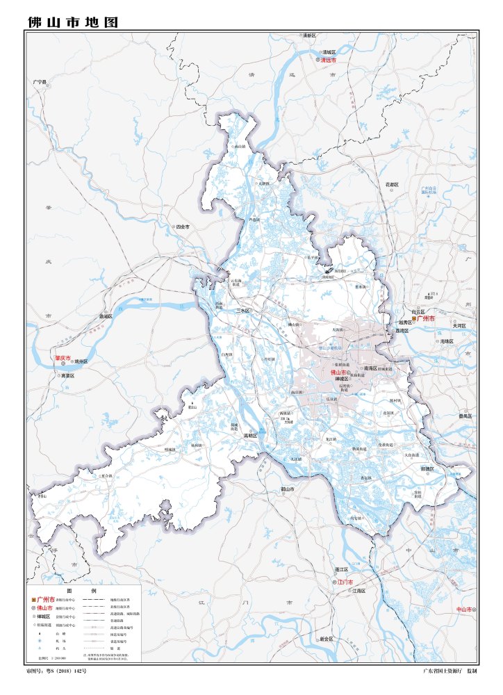 佛山市地图