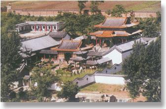 杜康仙庄鸟瞰图