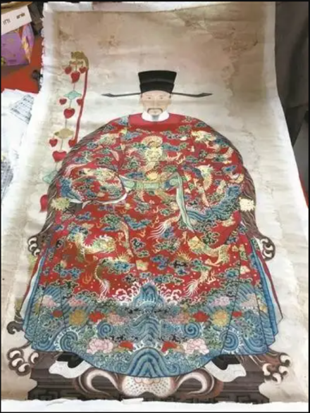 清人摹绘《王缜像》