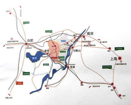 含山县区位图