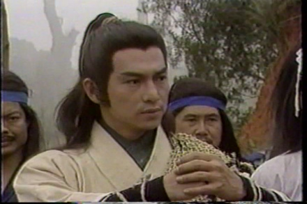 《天龙八部》中饰演萧峰