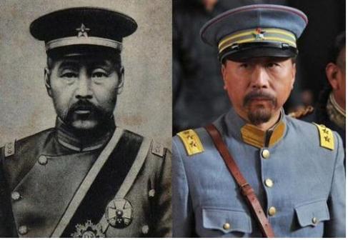 冯巩与曾祖父冯国璋的相貌对比照