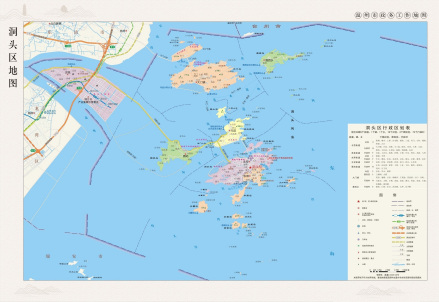 洞头区行政区划图
