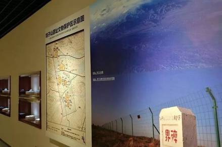 鸽子山遗址文物保护区示意图