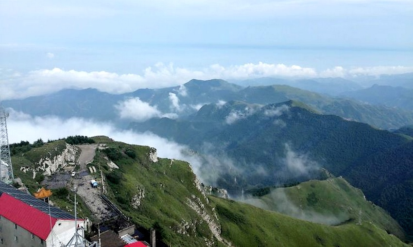云中山主峰老君庙附近
