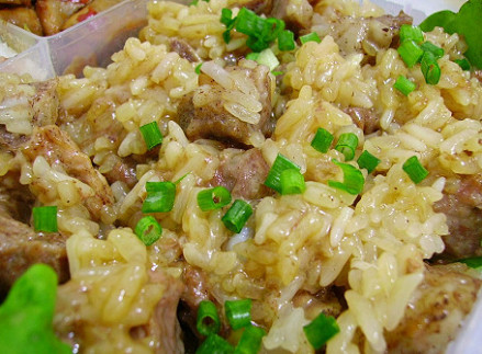 香肠蒸糯米饭