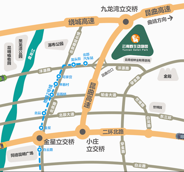 景区区位图 