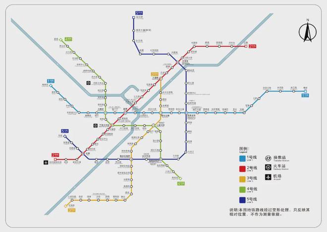 宁波轨道交通运营线路图（截至截至2024年6月28日）
