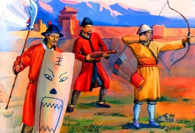 15世纪中期的明军已经变成了轻步兵为主