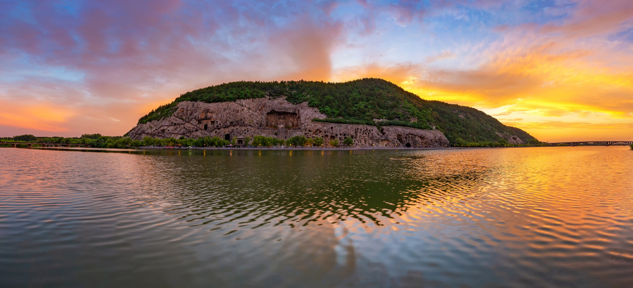 龙门石窟风景