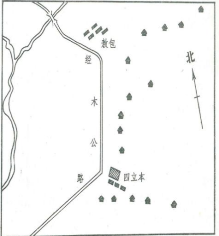 侵华日军军事工程（碉堡）平面示意图