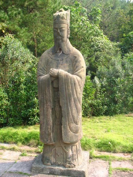 宁波东钱湖南宋石刻群石像