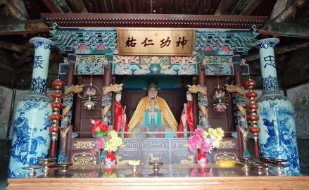 关公帝装像