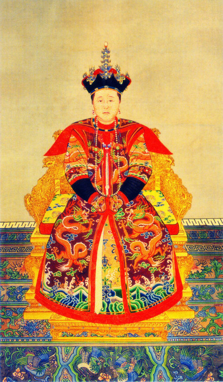 沈阳故宫博物院藏《庄妃朝服像》 