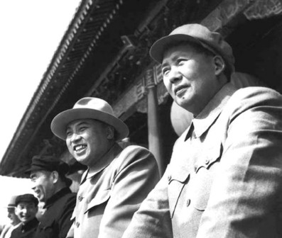 金日成与毛泽东