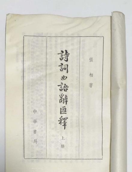诗词曲语辞汇释