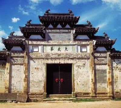 明代祠堂牌坊