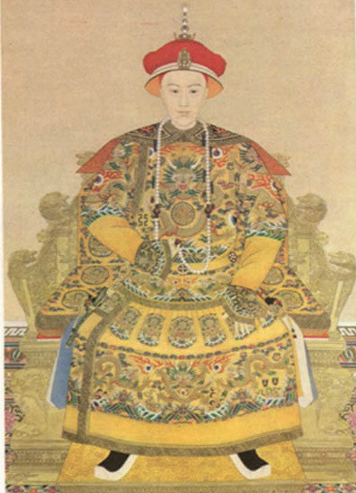 光绪帝朝服像