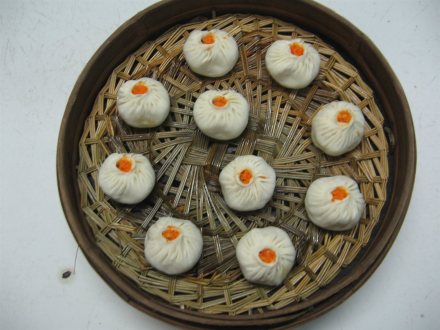龙袍蟹黄汤包