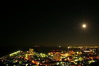 稚内市夜景