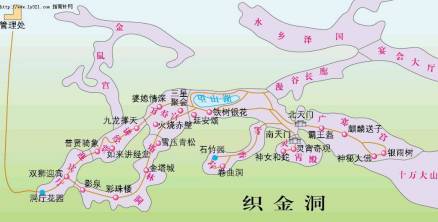 织金洞地图
