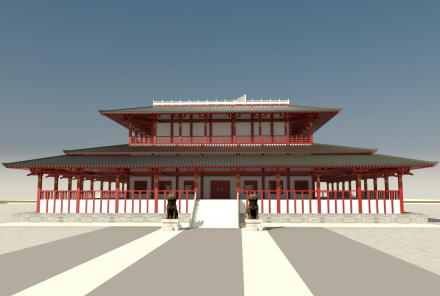 东汉灵台想象复原图