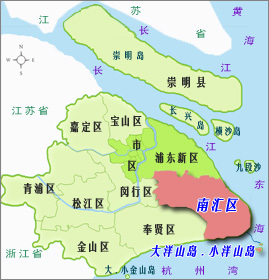 南汇区地理位置