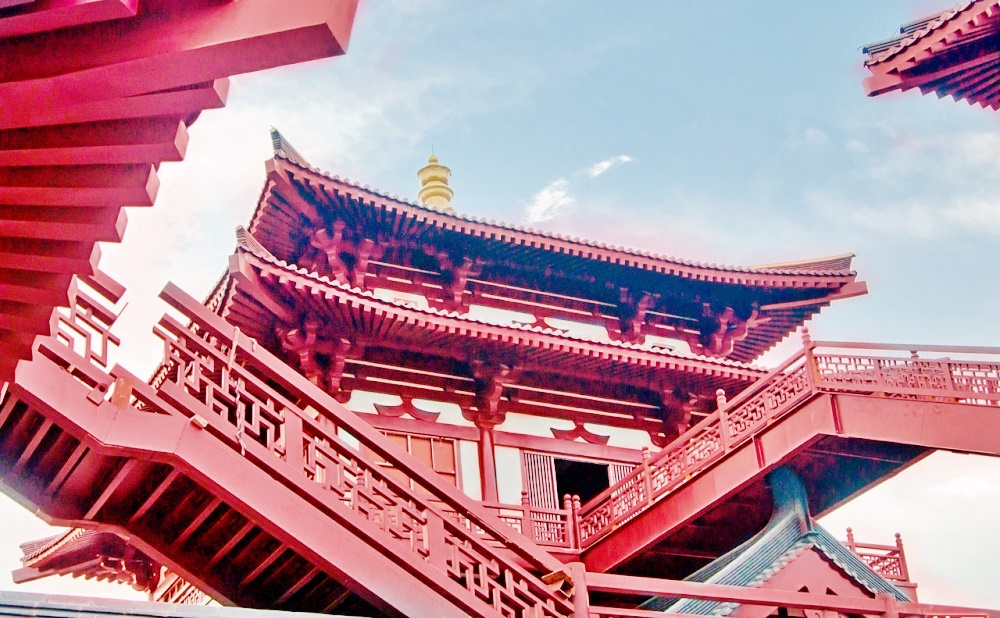 建设中的上阳宫