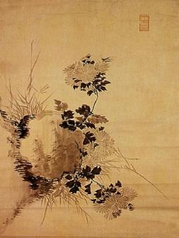 墨菊图