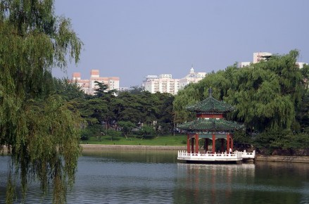 玉渊潭钓鱼台