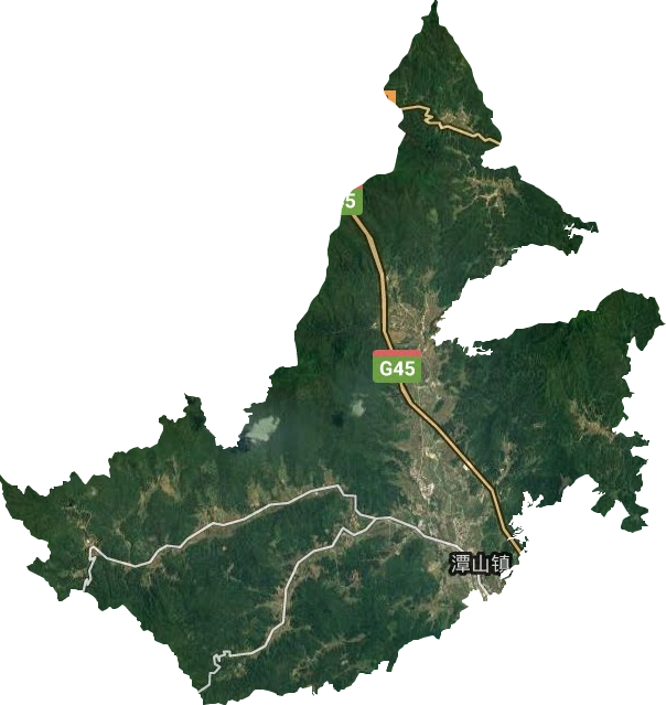 潭山镇卫星地图