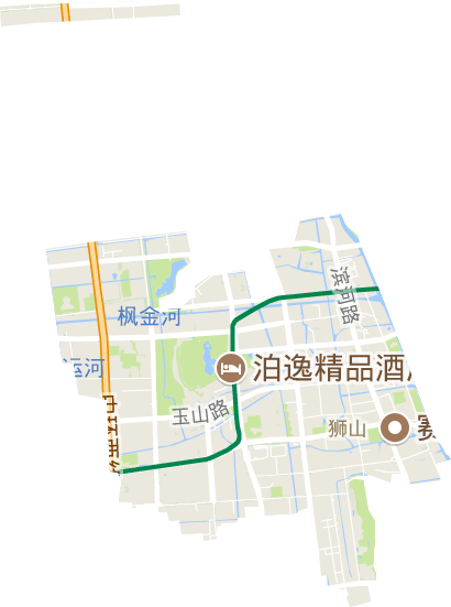 狮山街道电子地图