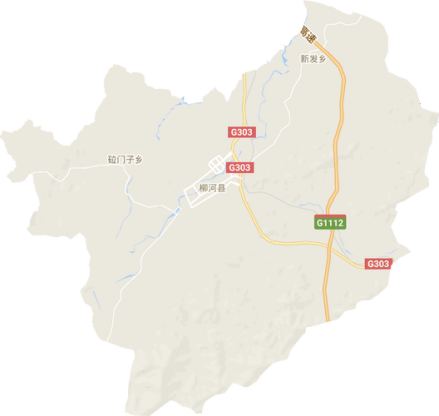 柳河县电子地图