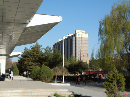 宁夏师范大学老校区校园掠影
